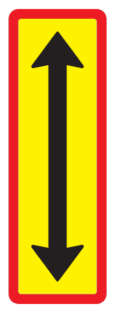 828.9 - Validity Area road sign