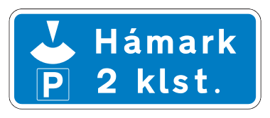 831.2 - Maximum Time road sign