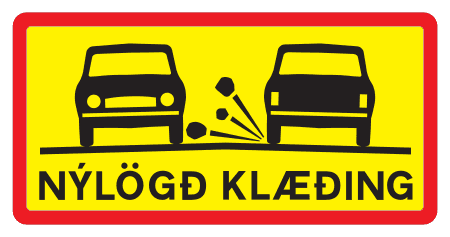 842.1 - New Cladding road sign