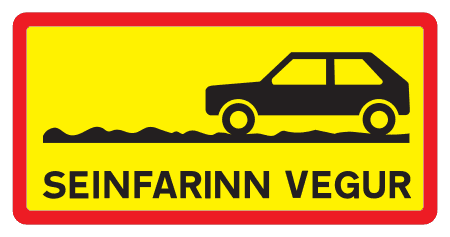 844.1 - The Slow Road road sign