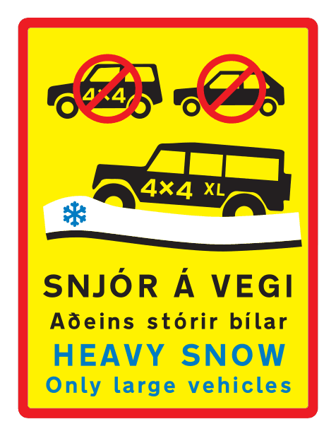 848.3 - Snow On The Road road sign