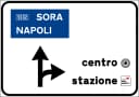 Directions in urban areas (II.233) road sign