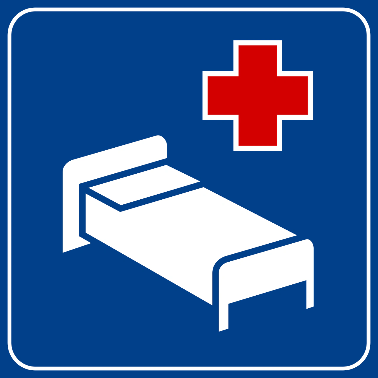 IT-I-109 - Segnale stradale Ospedale