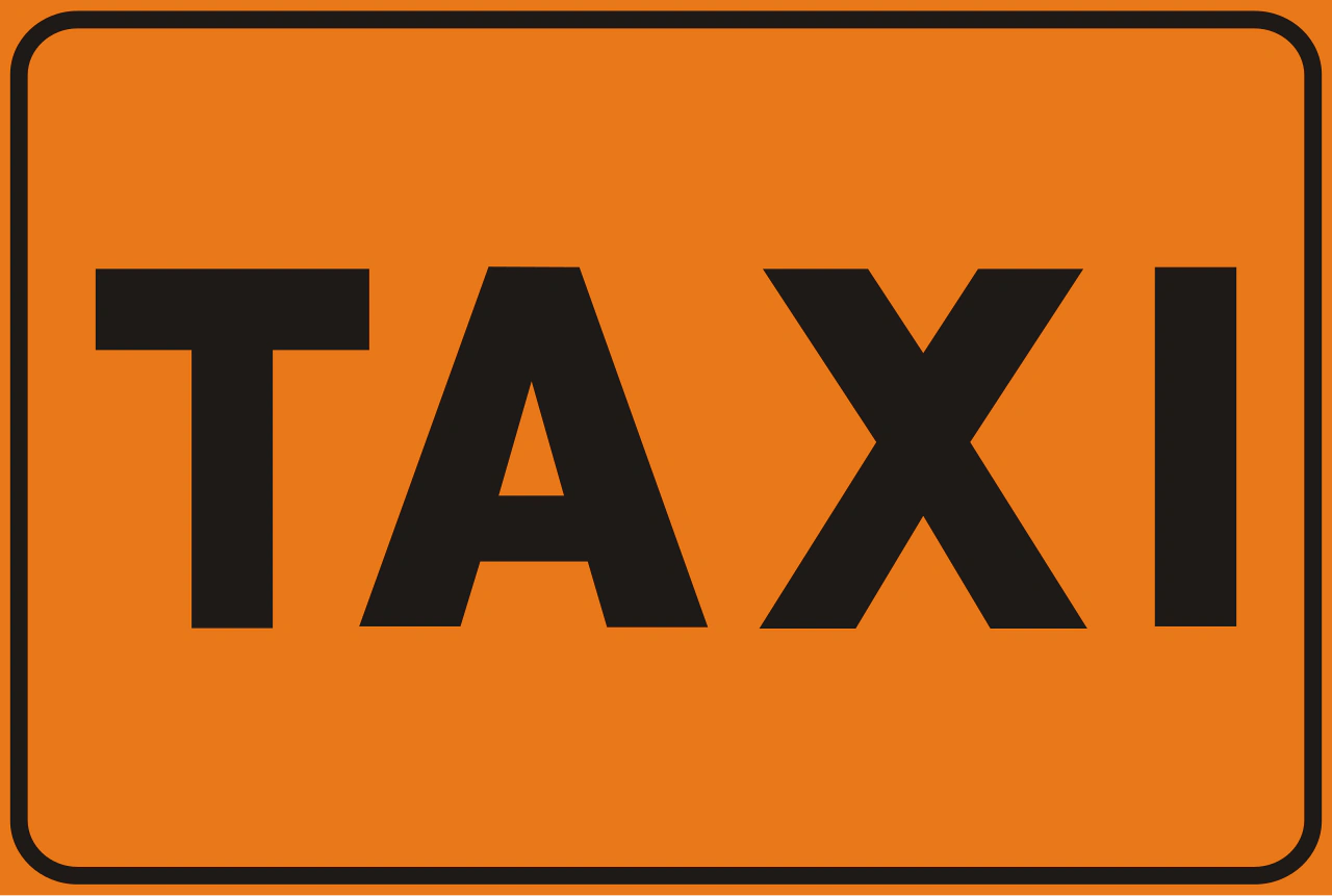 IT-I-129 - Segnale stradale Fermata Taxi