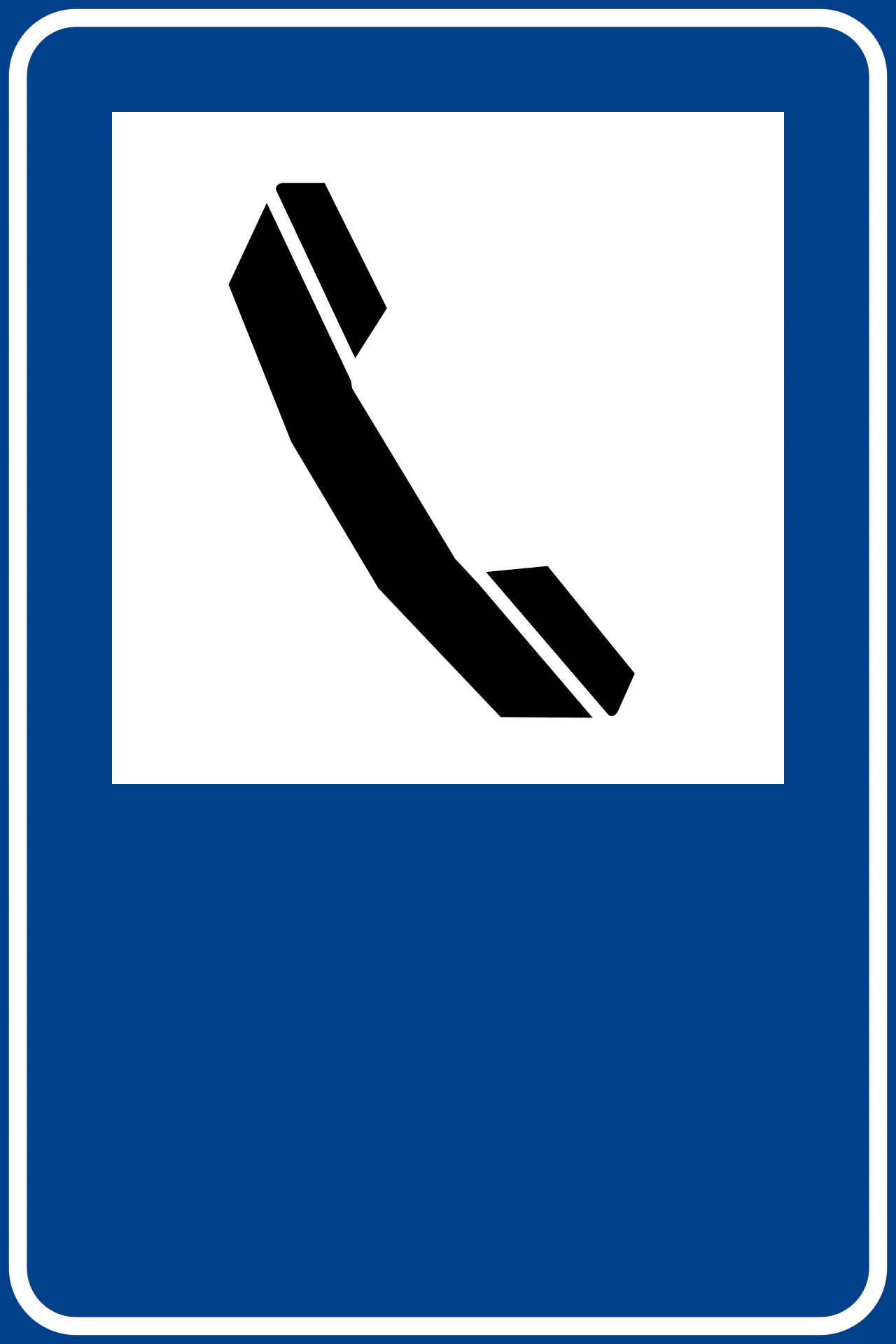 IT-I-112 - Segnale stradale Telefono