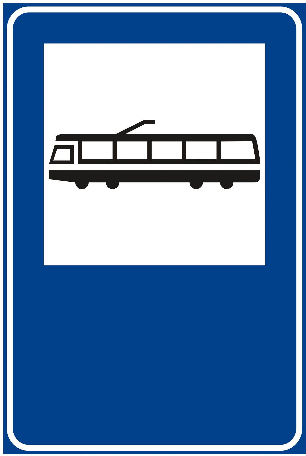 IT-I-051 - Segnale stradale Fermata del tram