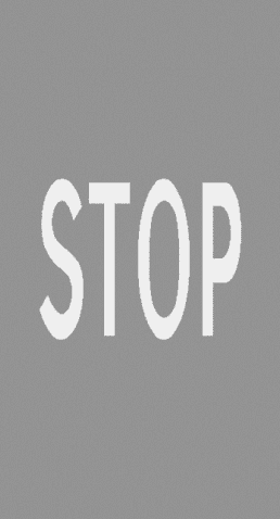 P-16 - STOP Text Marking road sign