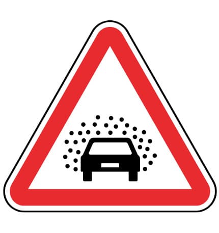 A13 - A13 - Yetersiz Görüş Mesafesi trafik işareti