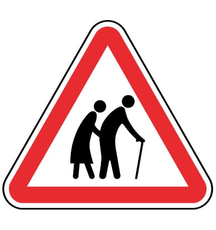 A15 - A15 - Yaşlılar (Idosos) trafik işareti