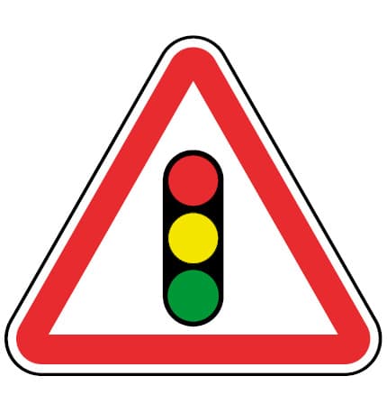 A22 - A22 - Verkeerslichten verkeersbord