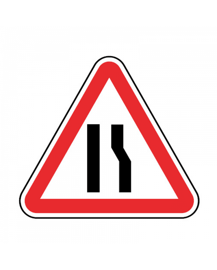 A4c - A4c - Smalle doorgang verkeersbord