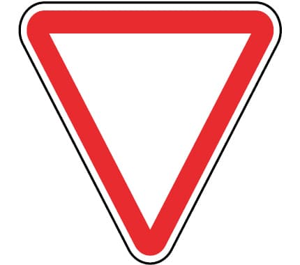 B1 - B1 - ustąp pierwszeństwa (Cedência de passagem) znak drogowy