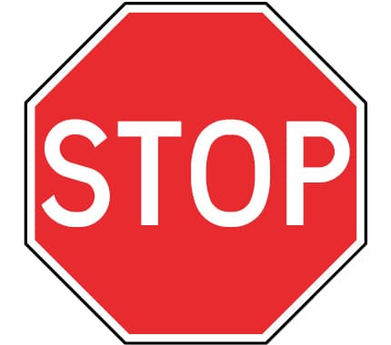 B2 - B2 - stop and yield (Obowiązkowe zatrzymanie na skrzyżowaniu lub przecięciu) znak drogowy