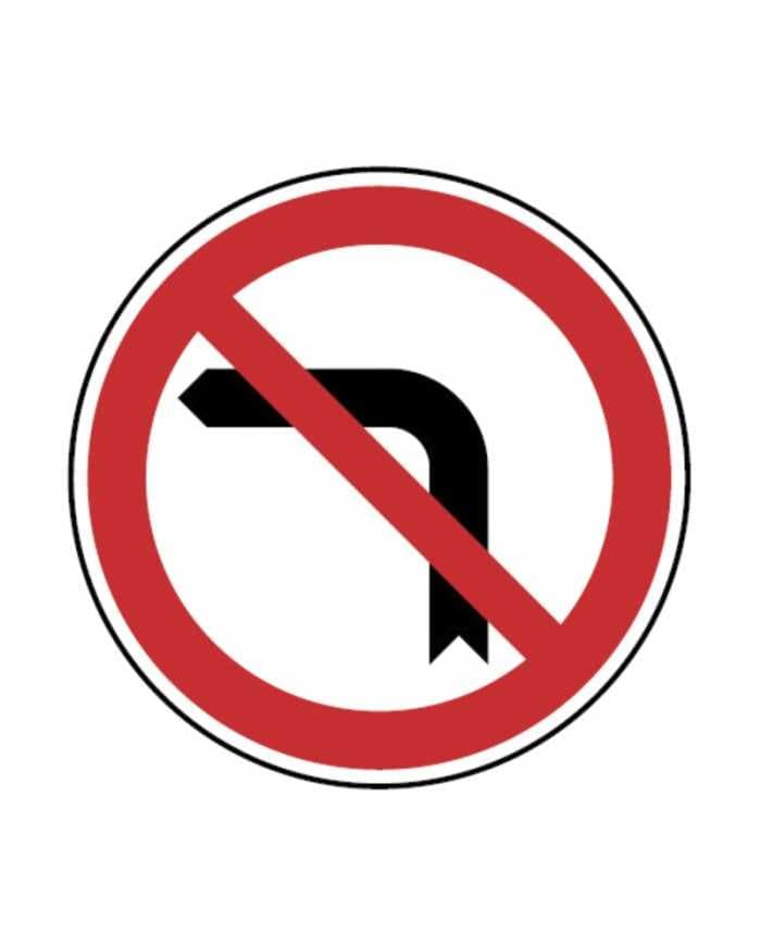 C11b - C11b - Proibição de virar à esquerda (Proibição de virar à esquerda) road sign