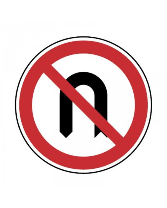 C12 - C12 - Proibição de inversão do sentido de marcha (Proibição de inversão do sentido de marcha) road sign
