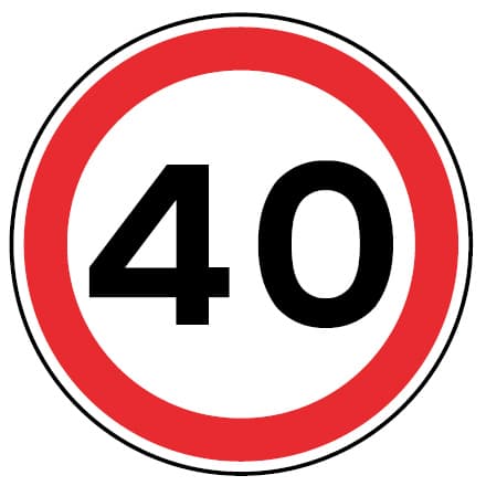 C13 - C13 - Proibição de exceder a velocidade máxima de .. km/h (Proibição de exceder a velocidade máxima de .. km/h) road sign