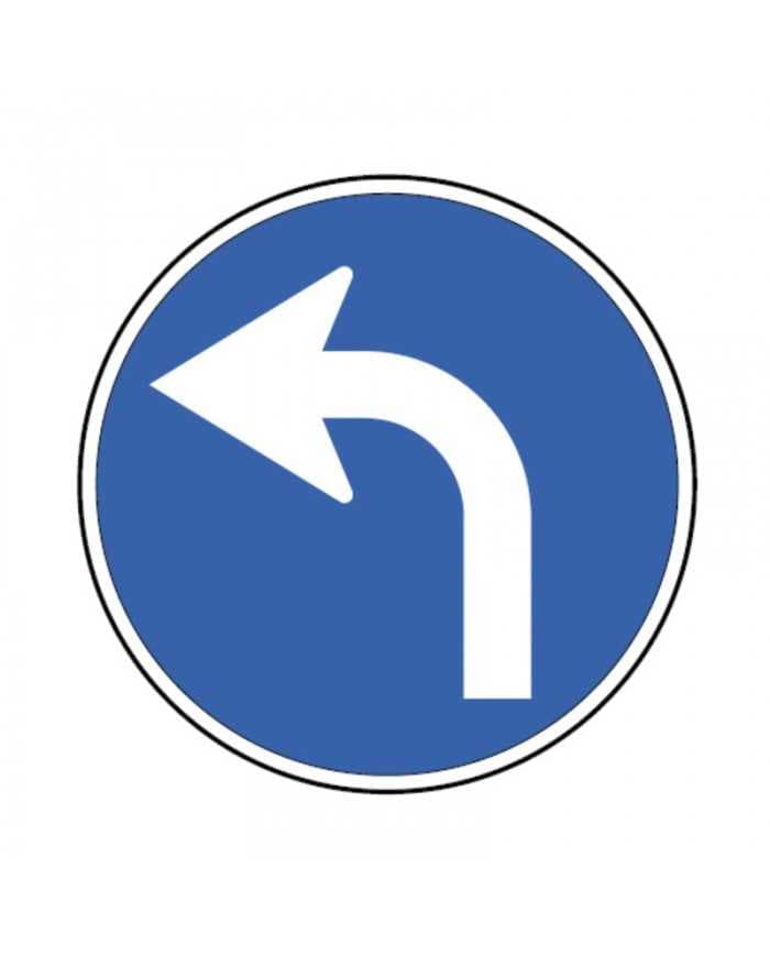 D1d - D1d - Verplichte richting verkeersbord