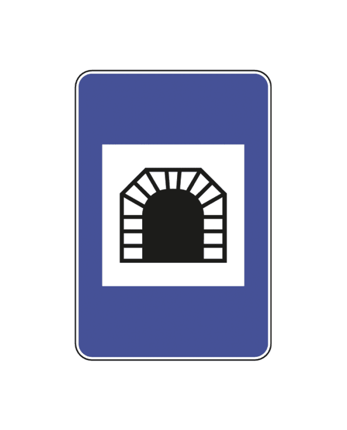 H35 - H35 - Tünel trafik işareti