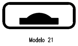 PA21 - PA21 - Aanvullend verkeersbord voor snelheidsdrempel verkeersbord