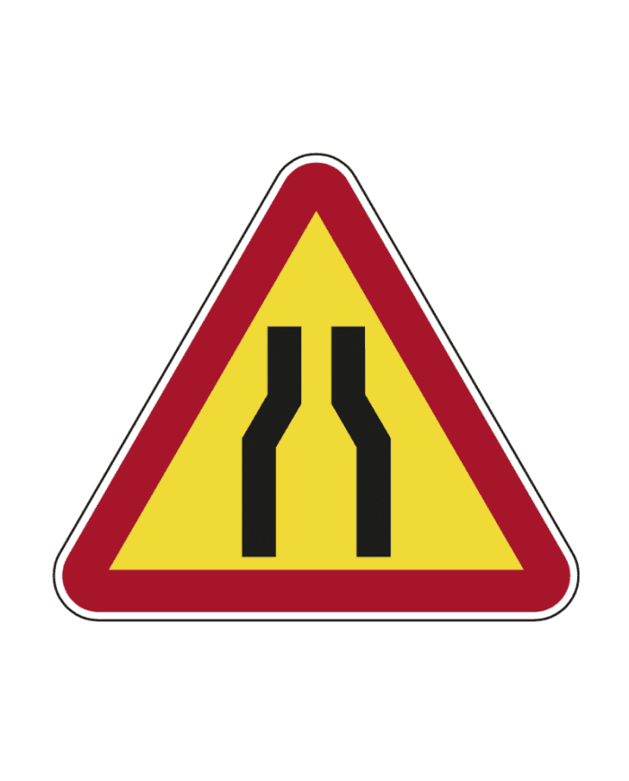 ST7 - ST7 - Pré-sinalização de desvio de itinerário (Pré-sinalização de desvio de itinerário) road sign