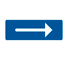 E16 - One-way Traffic road sign