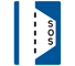 E27 - Emergency Stopping Place road sign