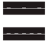 M10 - Broken Line with Solid Line road sign