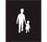 M27 - Pedestrian Symbol road sign