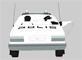 P8 - Reduce Speed (Traffic Behind Police Vehicle) road sign
