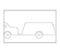 S4 - Passenger Car with Trailer road sign
