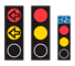 SIG2 - Red and Amber Signal road sign