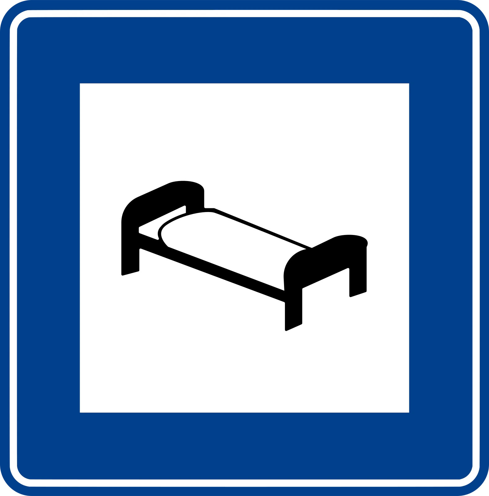 B-27 - Hotel Verkehrsschild