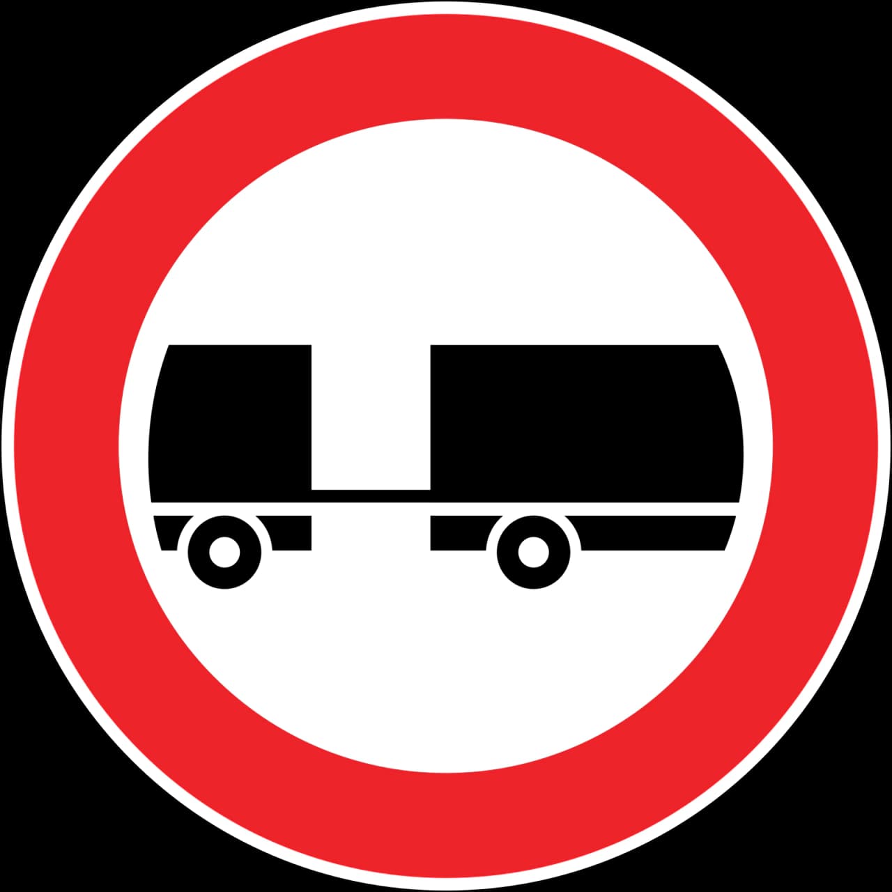 TT-11 - Römork Yok trafik işareti