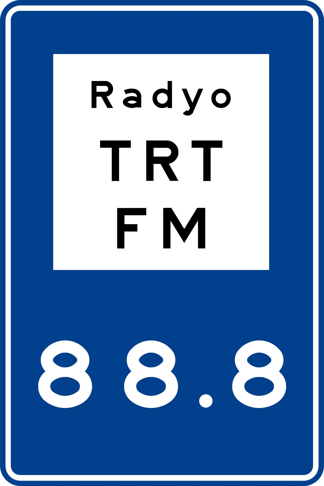 B-43 - Verkehrsfunkinformationen Verkehrsschild