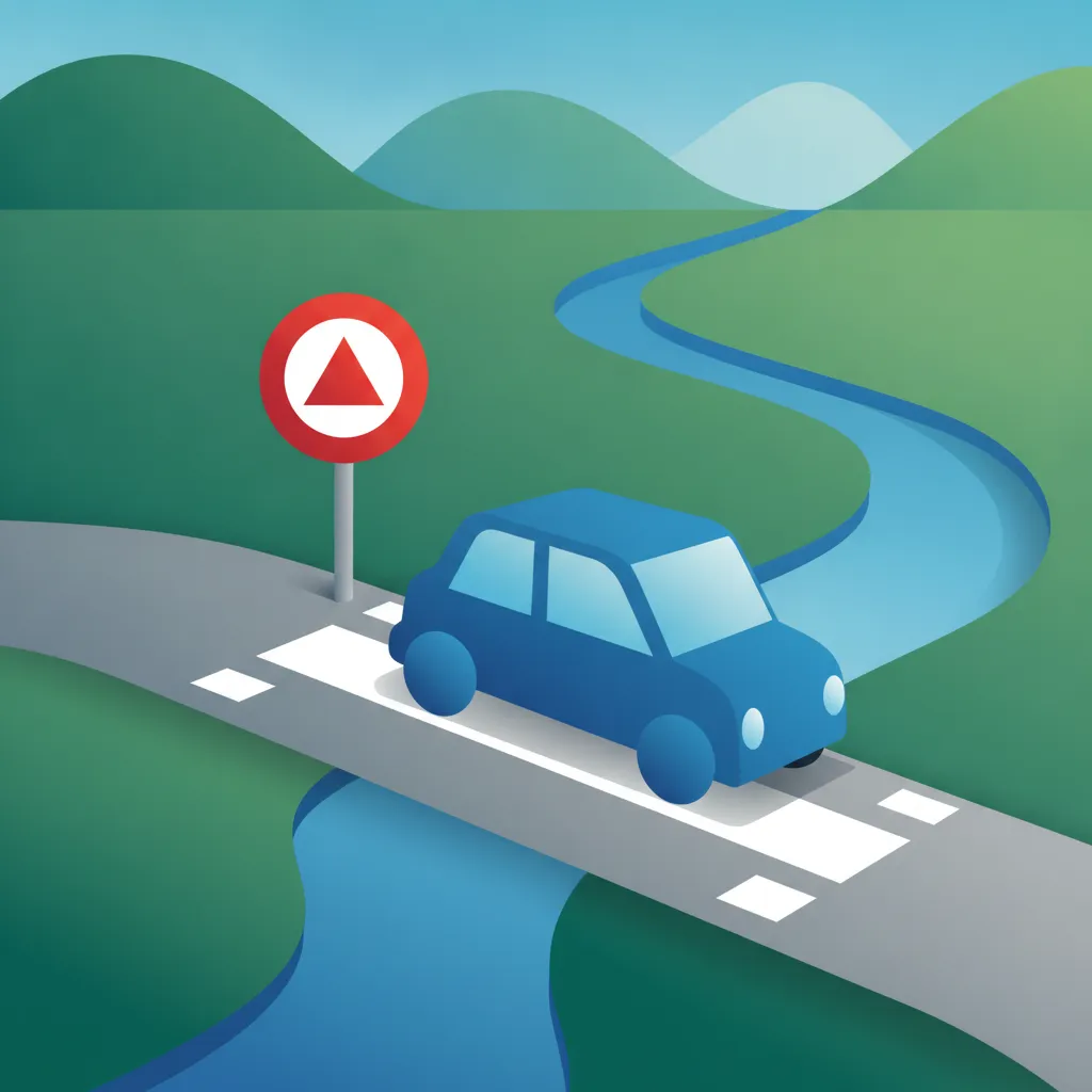Illustration for the theory topic Stop Sign (B5) Rules