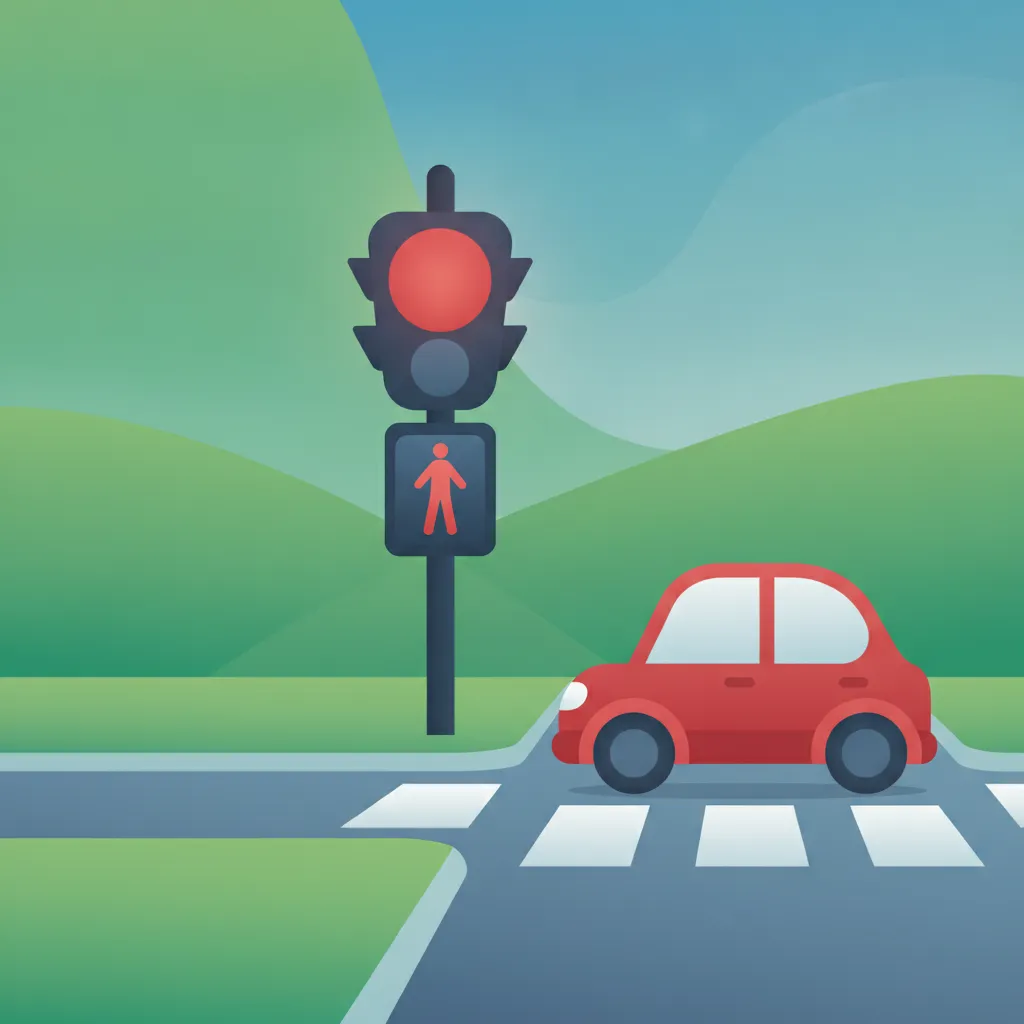 Illustration for the theory topic Belgian Traffic Lights