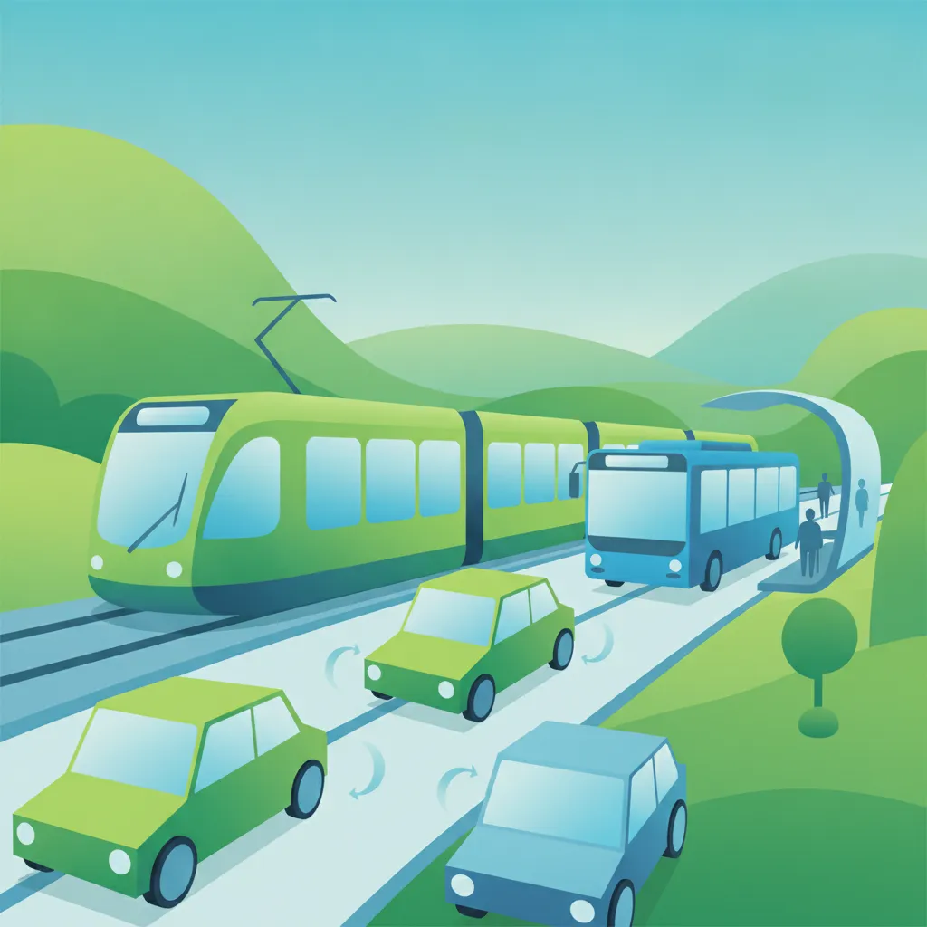 Almanya içindeki öğrenciler için Tramvay ve Otobüs Önceliği sürüş teorisi konusu görseli