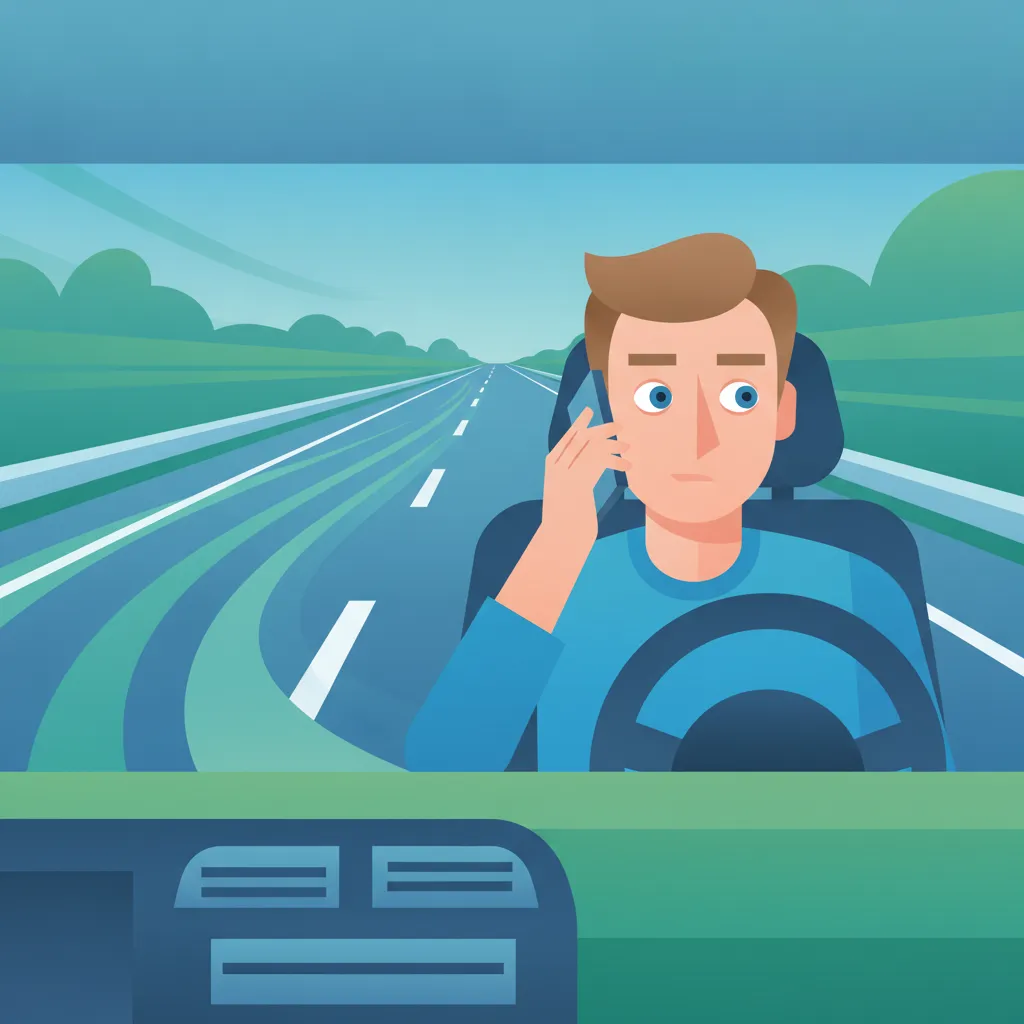 Almanya içindeki öğrenciler için Telefon Kullanımı ve Sürüş Kuralları sürüş teorisi konusu görseli