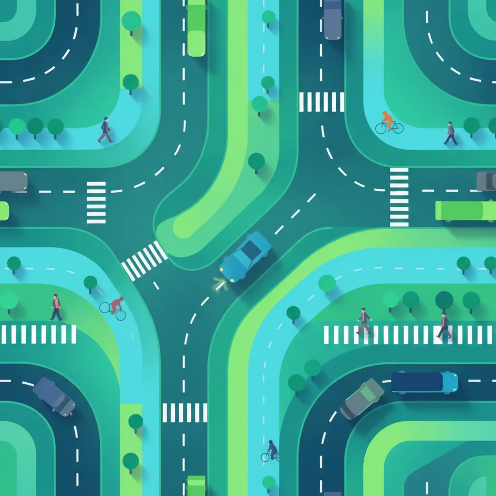 Illustration for the driving theory topic Signalling Rules Denmark for learners in Denmark