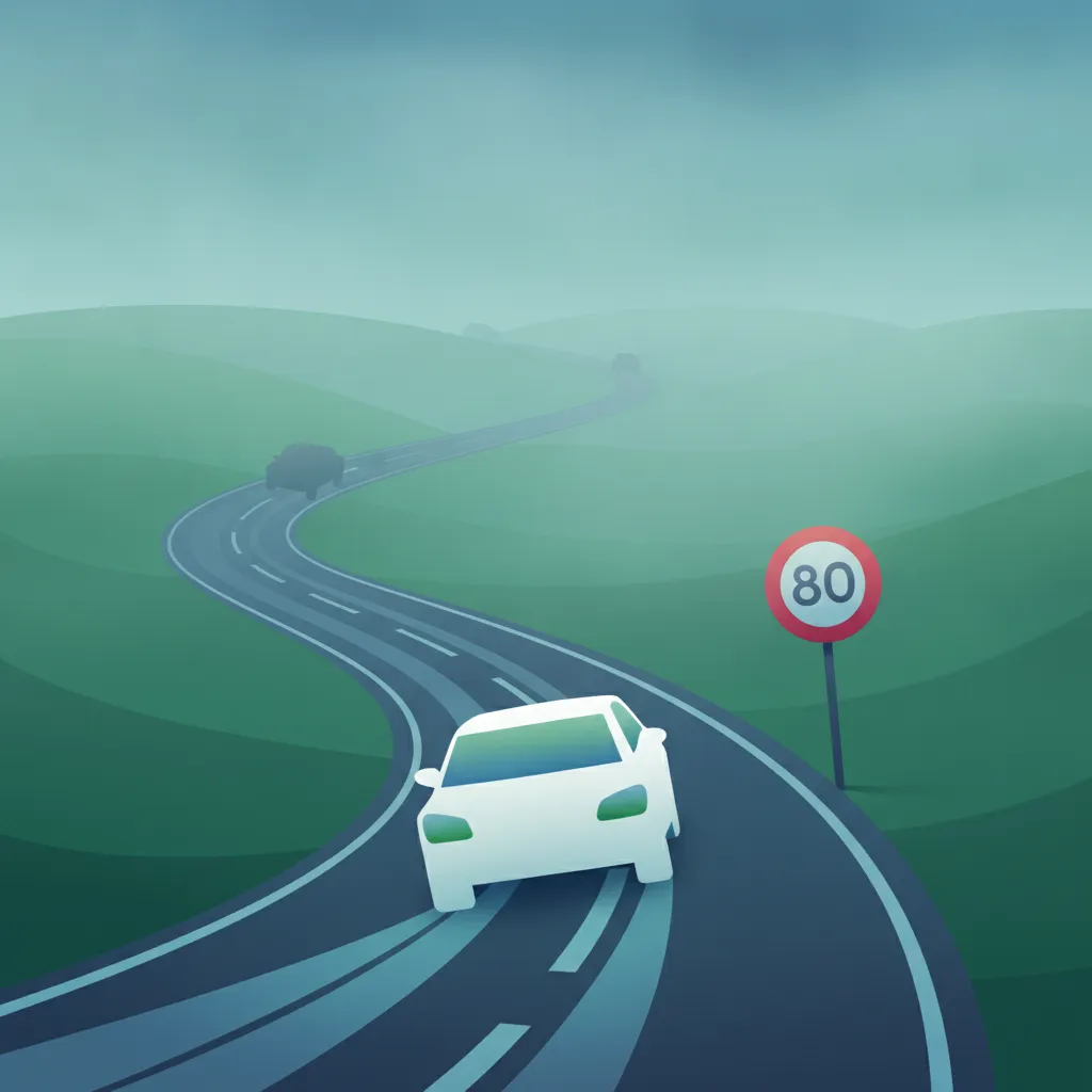 Illustration for the theory topic Safe Speed