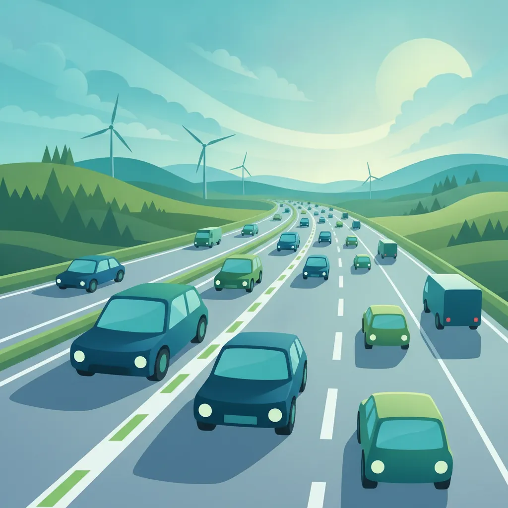 Illustration for the theory topic Motorway Entry
