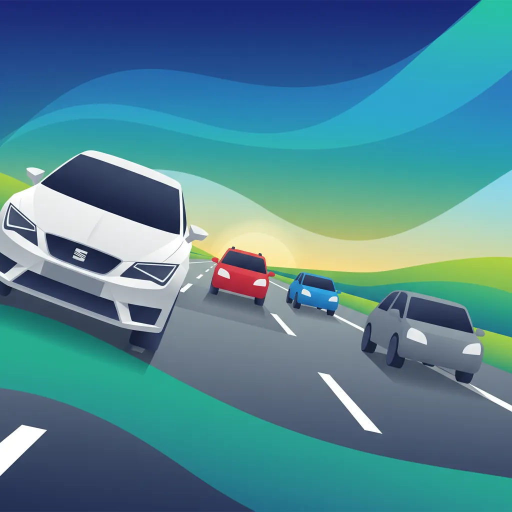 Illustration for the theory topic Motorway Entry