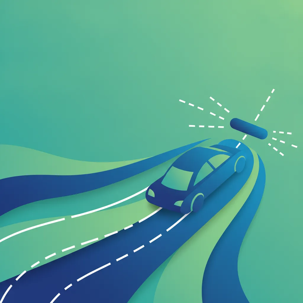 Illustration pour le sujet de théorie du permis Vitesse et distance d'arrêt pour les apprenants de France