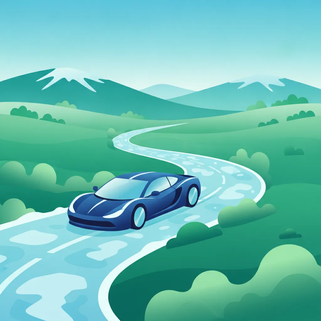 Illustration pour le sujet théorique Conduire dans la neige et la glace