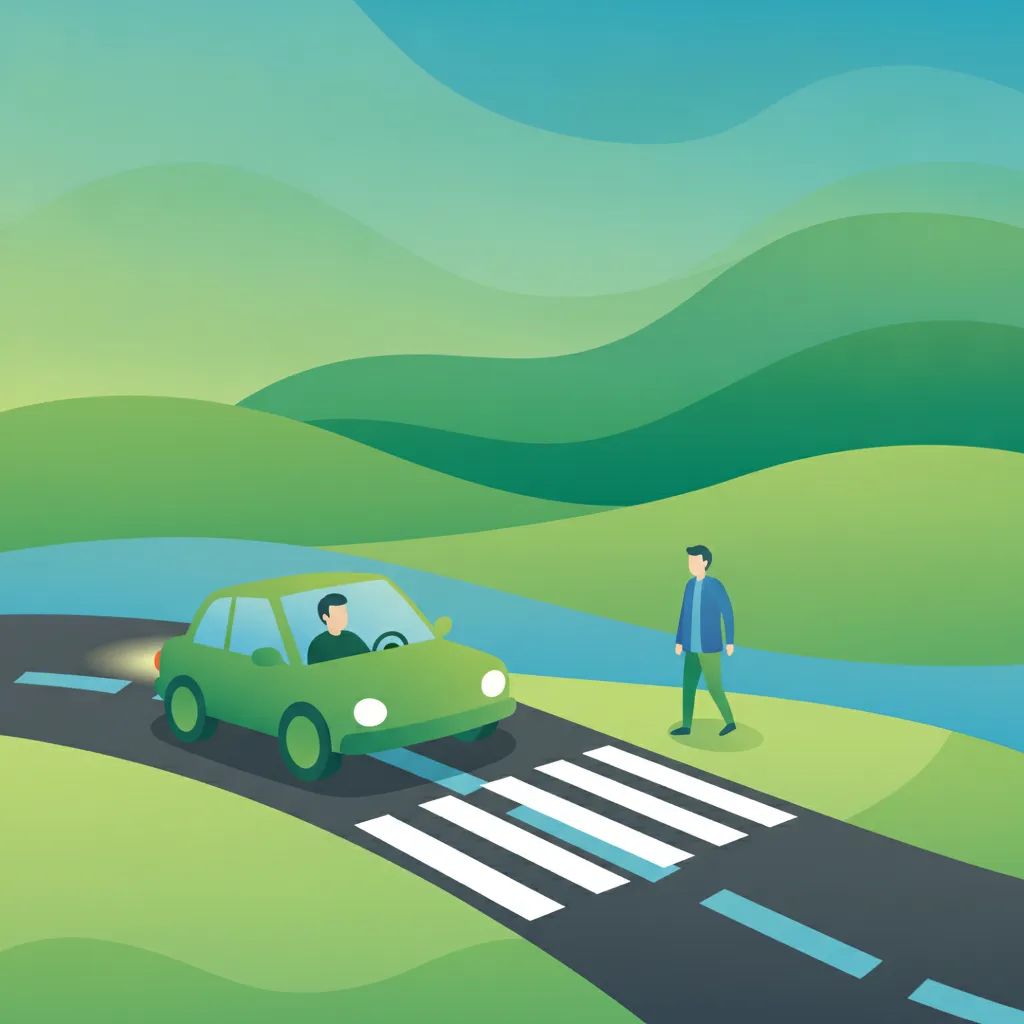 Illustration pour le sujet théorique Passages Piétons