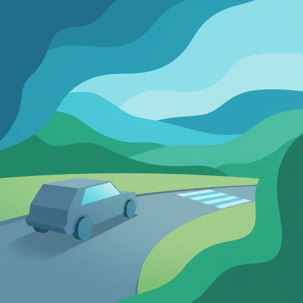 Illustration för körteoriämnet Isländska parkeringsregler för elever i Island