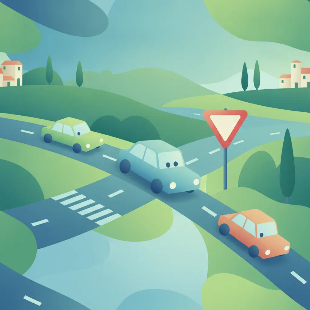 Illustrazione per l'argomento teorico Segnale di Dare Precedenza