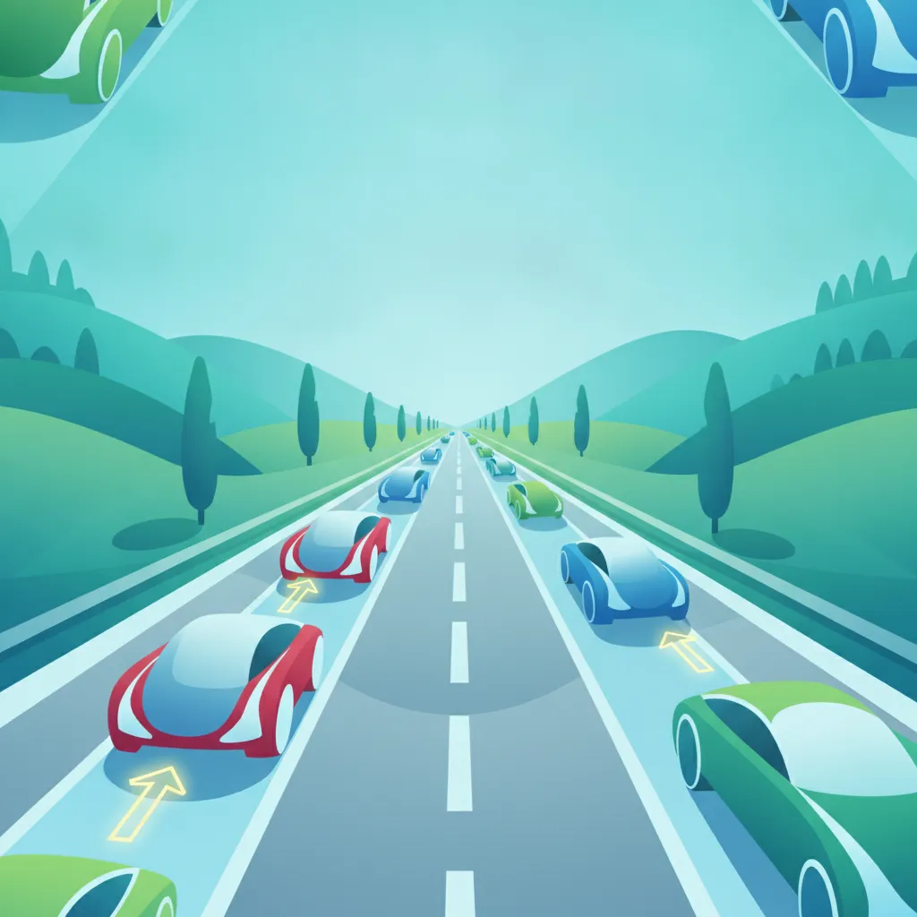 Illustrazione per l'argomento teorico Immissione in Autostrada
