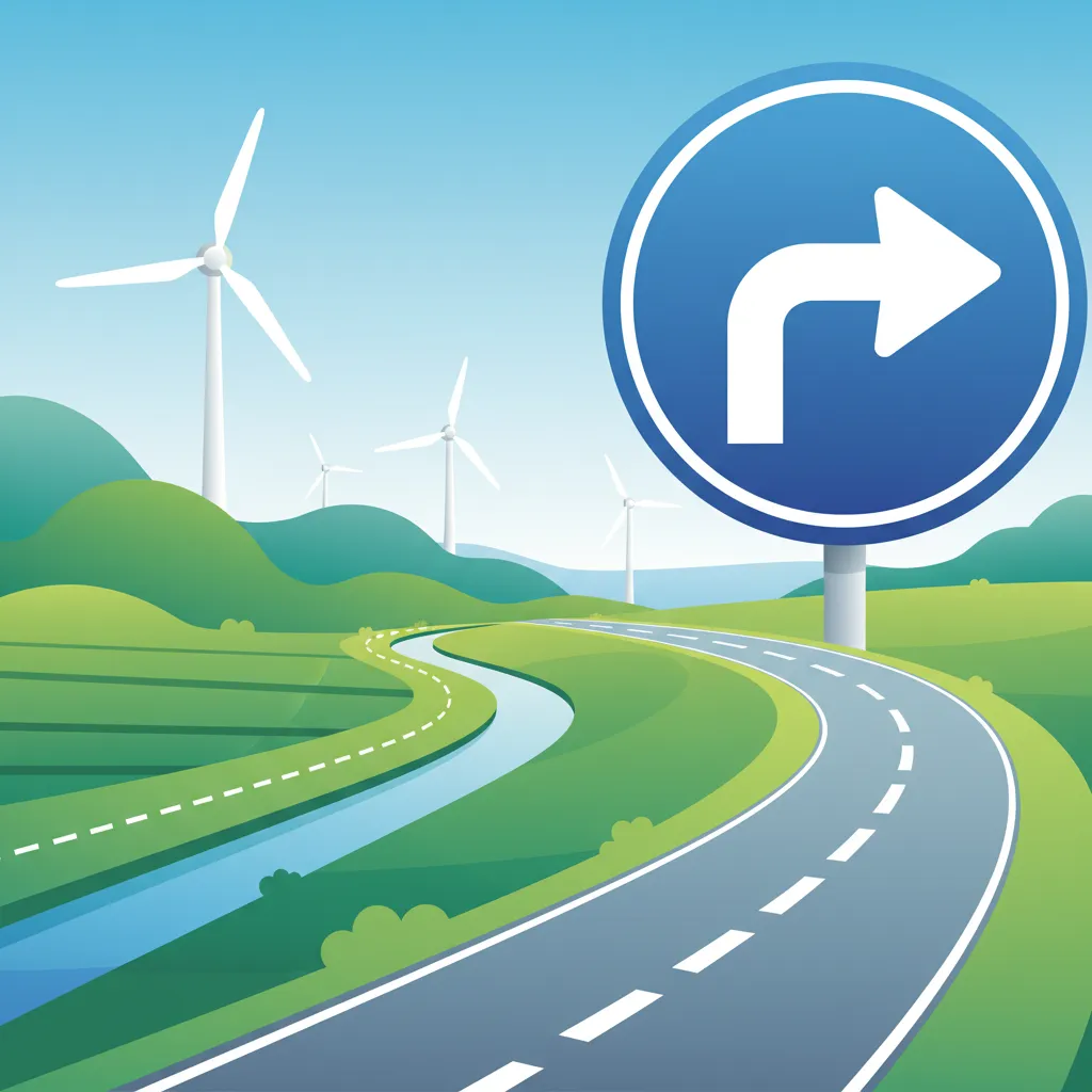 Illustration for the driving theory topic Mandatory Signs Explained for learners in the Netherlands
