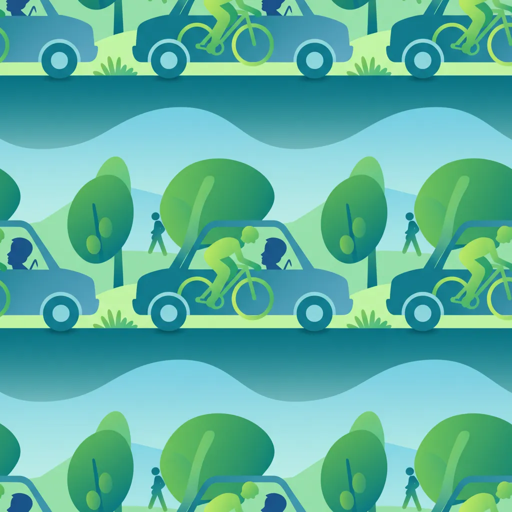 Illustration for the theory topic Sharing the Road